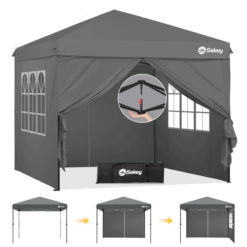 Sekey Premium Pop Up Pavillon 3x3 Wasserdicht...