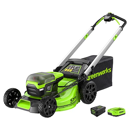 Greenworks Pro 60V 51cm Brushless Nascower...
