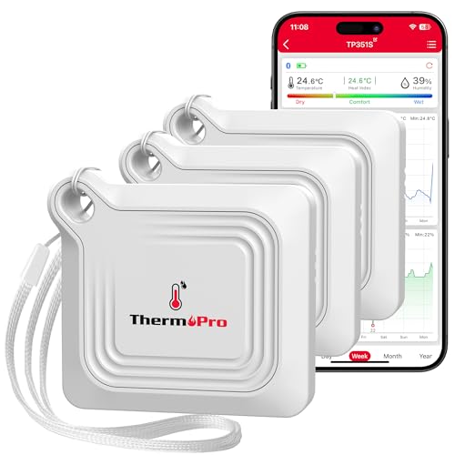 ThermoPro 80M Bluetooth Hygrometer...