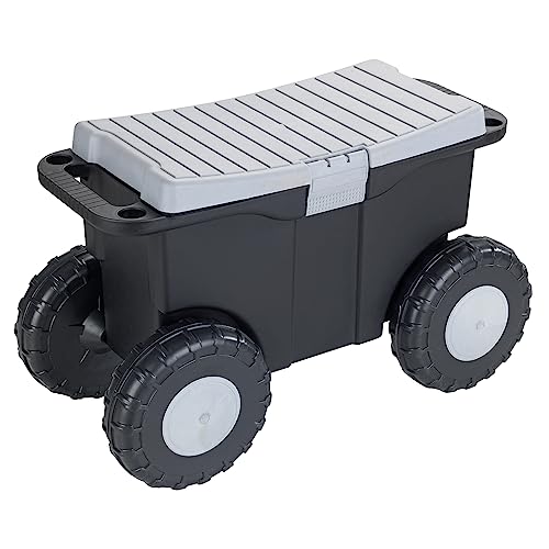 Maximex XXL-Gartenwagen mit Staufach,...
