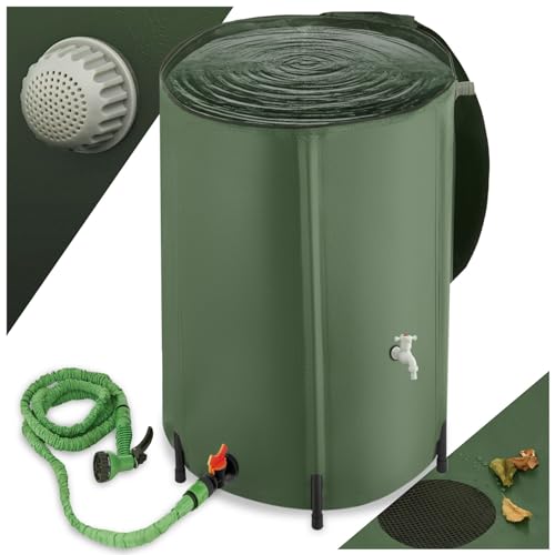 tectake® Regenwassertank für Garten und...