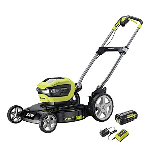 Ryobi RY36LMMX51A-140 36 V Akku-Mulchmäher...