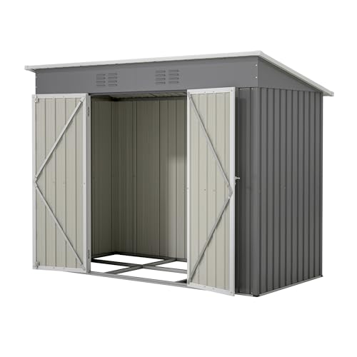 Jaxenor Gartenhaus Metall, 229×111×182cm,...