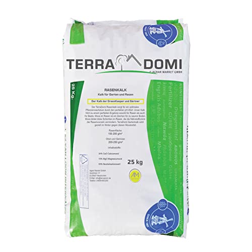 Terra Domi 25 kg Rasenkalk für Winter und...