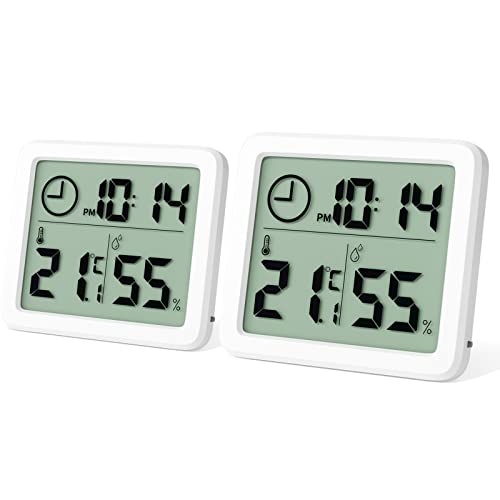 Newaner 2 stück Mini Digital Thermometer,...