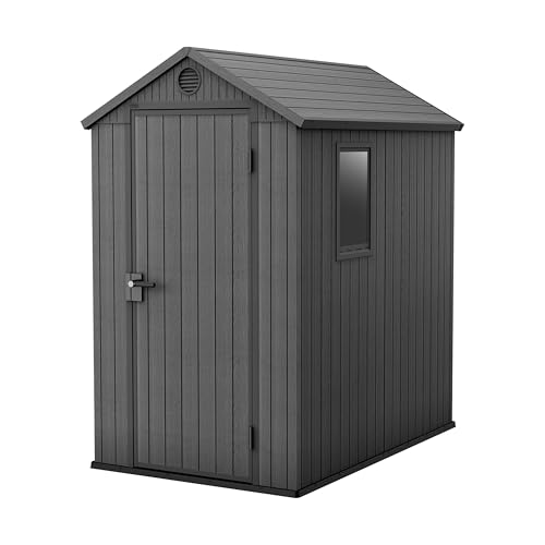 Keter Gerätehaus Darwin 4x6, Grau,...
