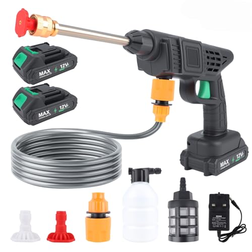 Akku-Hochdruckreiniger,65Bar Tragbarer...