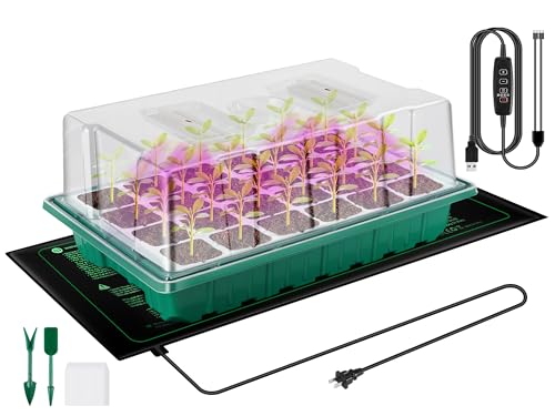 Verdenu Zimmergewächshaus Anzuchtkasten mit...