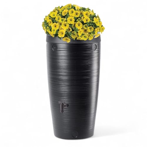 Regentonne mit Pflanzschale 2-in-1 240L –...