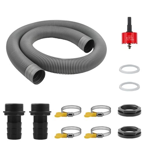 TXXATX Regentonnen Verbindungsset Überlauf...