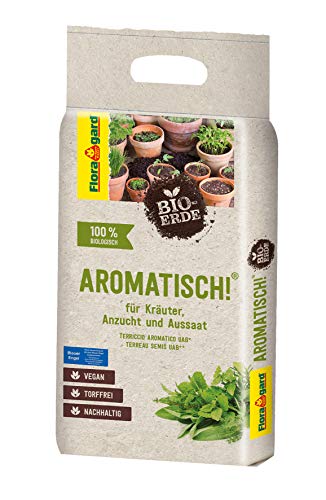 Floragard Bio-Erde Aromatisch 1x3 Liter -...