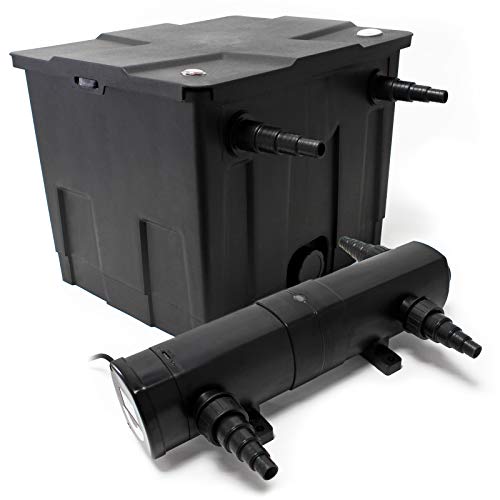 Wiltec Komplettset: CBF-350 Teichfilter bis...