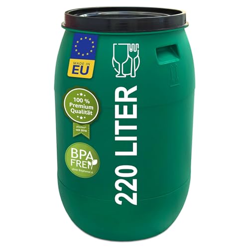 Das Plasteo® 220 Liter Weithalsfass mit...