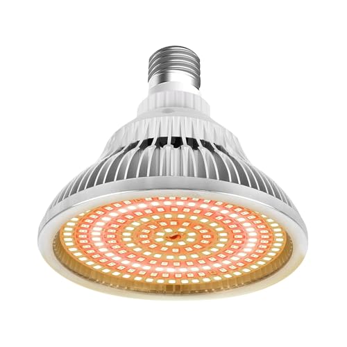 25W LED Pflanzenlampe Vollspektrum, E27...