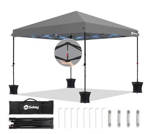 Sekey Premium Pop Up Pavillon 3x3 Wasserdicht...