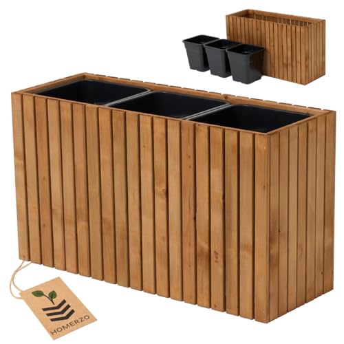 HOMERZO Blumenkasten für innen und außen...