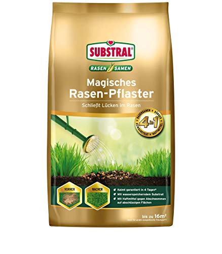 Substral Magisches Rasen-Pflaster, 4in1...