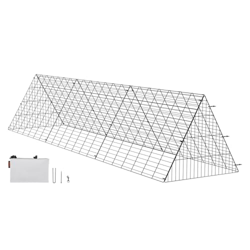 VEVOR Hühnertunnel, 300 x 71 x 61,5 cm...