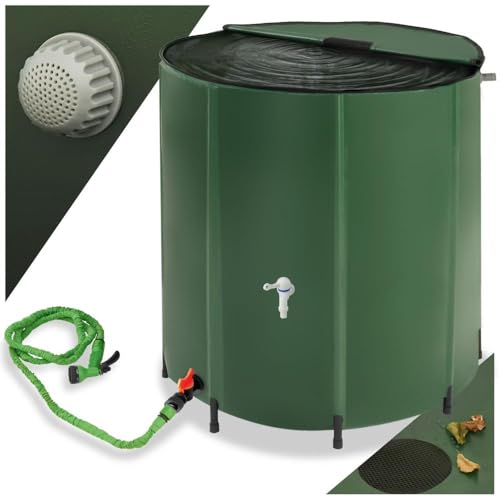 tectake® Regenwassertank für Garten und...