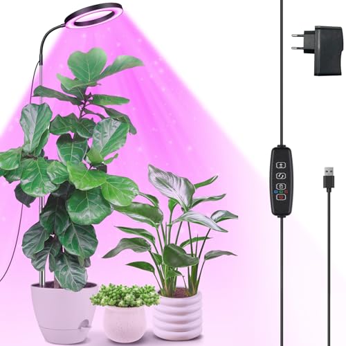 Pflanzenlampe LED Vollspektrum, 72 LEDs Grow...