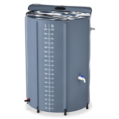 FIVMEN Regentonne 500 Liter Regenwassertonne...