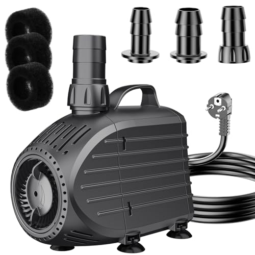 Biling Teichpumpe Filterpumpe 4500 L/H Ultra...