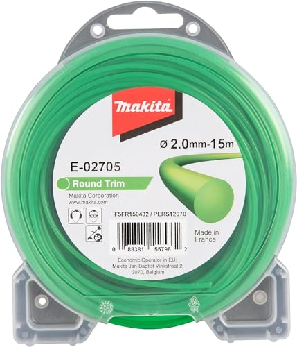 Makita E-02705 Mähfaden rund 2,0 mm x 15 m...
