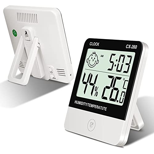 Flintronic Thermometer Hygrometer Innen, Mini...