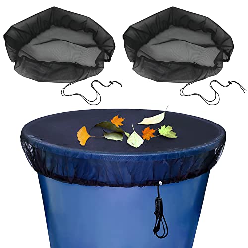 Regentonnen Netz, 2Pcs Regentonne Abdeckung...