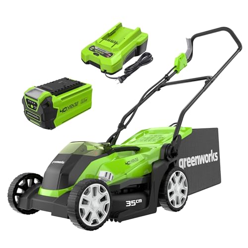 Greenworks 40V Kabelloser Akku Rasenmäher...