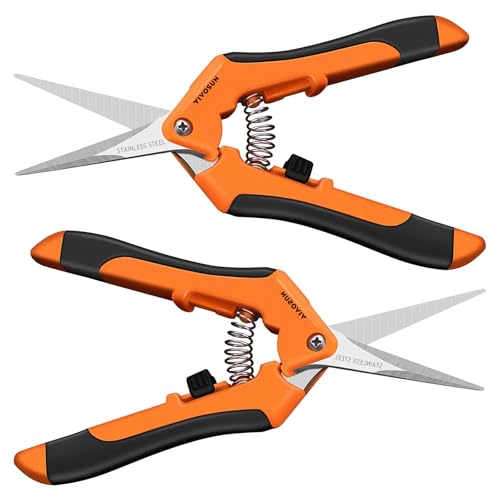 VIVOSUN 2er-Packung Gartenschere 17cm...