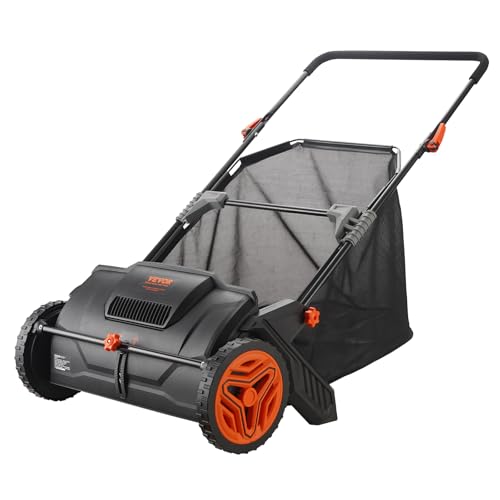 VEVOR Rasenkehrer 54 cm Rasenkehrmaschine...