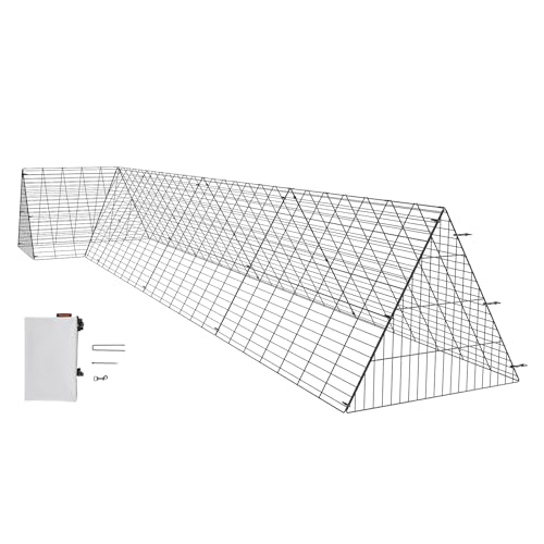 VEVOR Hühnertunnel, 400 x 100 x 61,5 cm (L x...