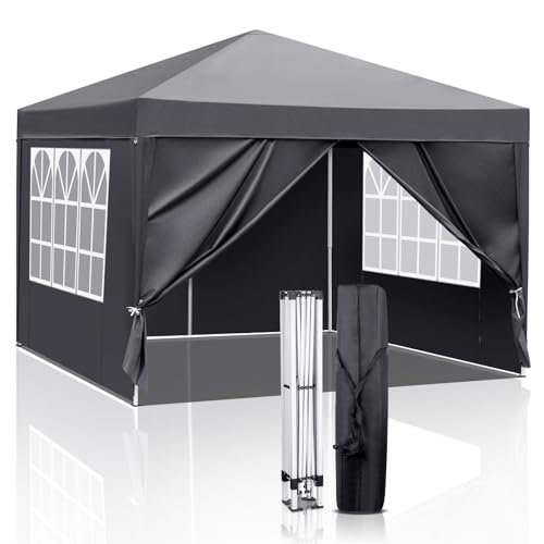 Bonnlo Pop-up Pavillon, Faltpavillon 3x3m,...