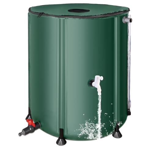 Faltbare Regentonne 200 Liter – Tragbarer...