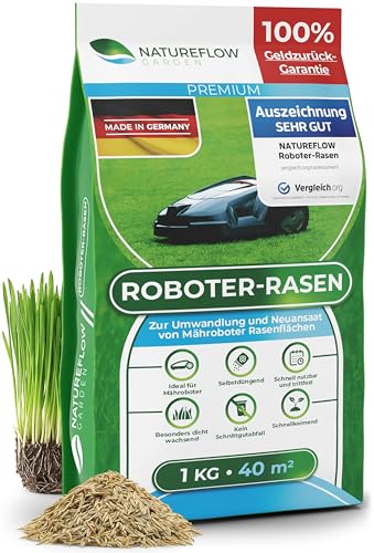 Mähroboter Rasensamen schnellkeimend 1kg...