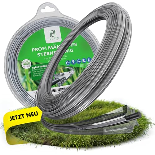 Heckenpracht® Profi Rasentrimmer Faden 3mm...