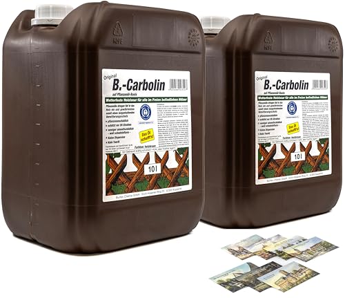 KOVA® 2x 10L B-Carbolin Holzlasur + 1x...