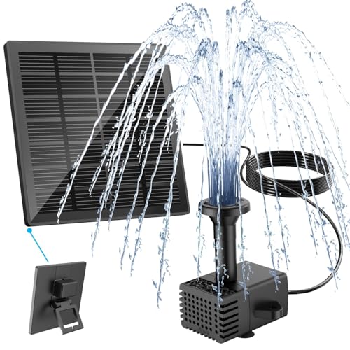 Yzert Solar Springbrunnen 1.8W, 2025 Upgraded...