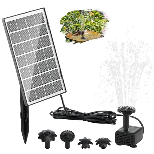 Sprifityy Teichpumpe solar 3.5W,Solar...