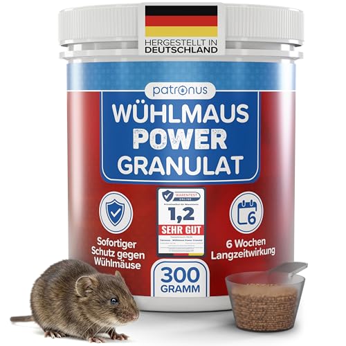 Wühlmaus Power Granulat 300 g - Wühlmäuse...