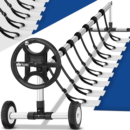 tillvex Pool Aufroller Premium 3-5,70 m mit...