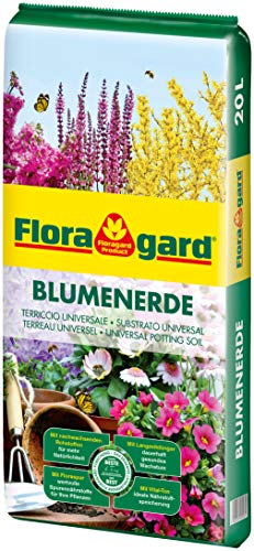 Floragard Blumenerde 20 Liter - Premium...