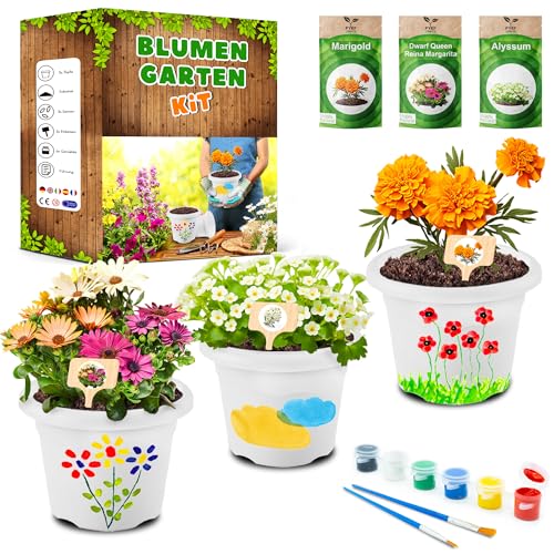 PYEF CRAFTS Pflanzset Kinder Anzuchtset...