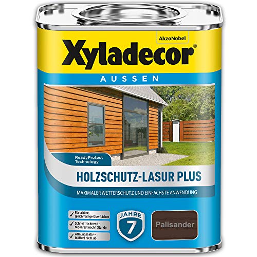 Xyladecor Holzschutz-Lasur Plus, 4 Liter,...