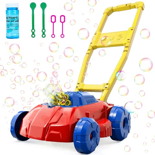Rasenmäher Kinder Seifenblasenmaschine,Blase...