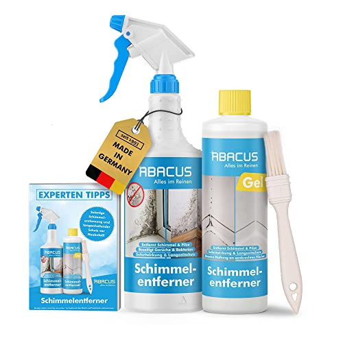 ABACUS® Schimmelentferner Spray & Gel mit...