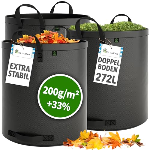 TTL Garden 3x 272L SUPER SOLID Gartensack...