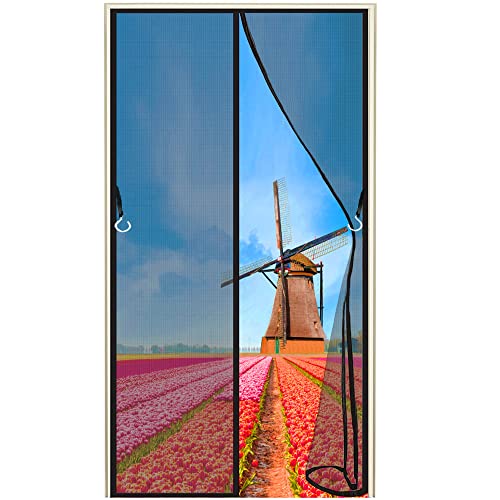 Magnet Fliegengitter Tür, 180x250cm...