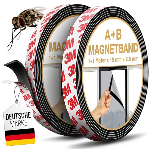 MYMIND® Magnetband A+B Selbstklebend [Extra...